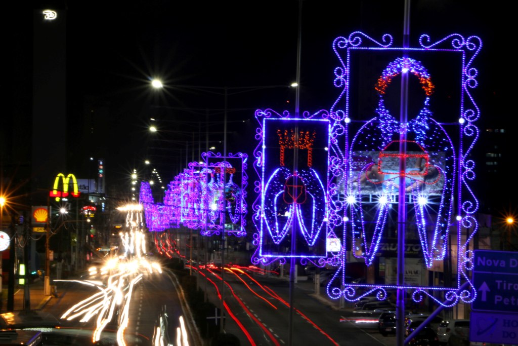 Iluminação natalina na Av. Salgado Filho-Foto. Alex Régis (3)